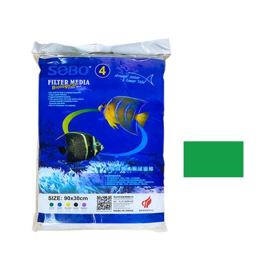 Sobo Akvaryum Filtre Elyafı 90x30x2 Yeşil