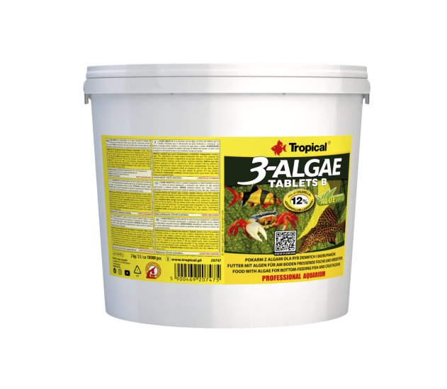 Tropical 3 Algae Tablets B 2 Kg / 3 L Kova Yem