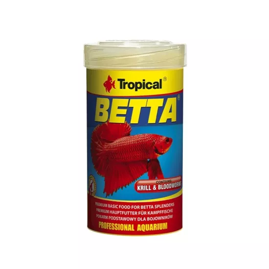 Tropical Betta 100 ml 25 Gr Kutu Yem