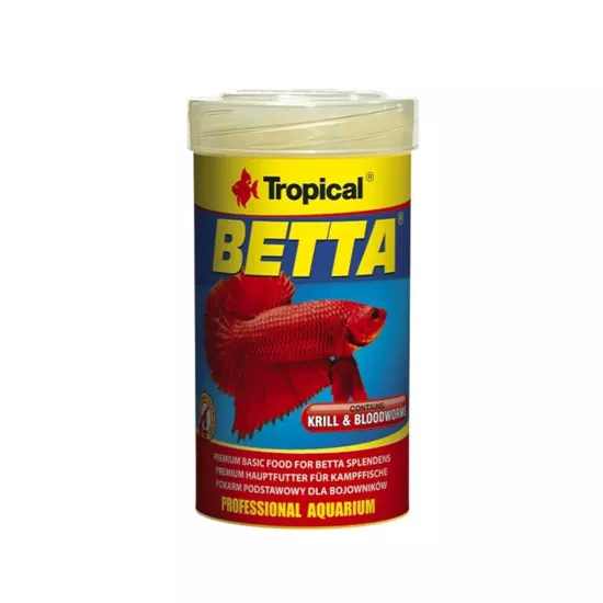 Tropical Betta 100 ml 25 Gr Kutu Yem