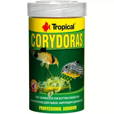 Tropical Corydoras 100ml 68Gr Granül Kutu Yem
