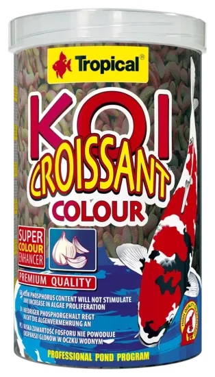 Tropical Koi Croissant Colour 1000 ml 210 Gr Kutu Yem
