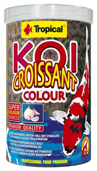 Tropical Koi Croissant Colour 1000 ml 210 Gr Kutu Yem
