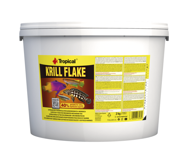 Tropical Krill Flake 2 Kg / 11 L Kova Yem