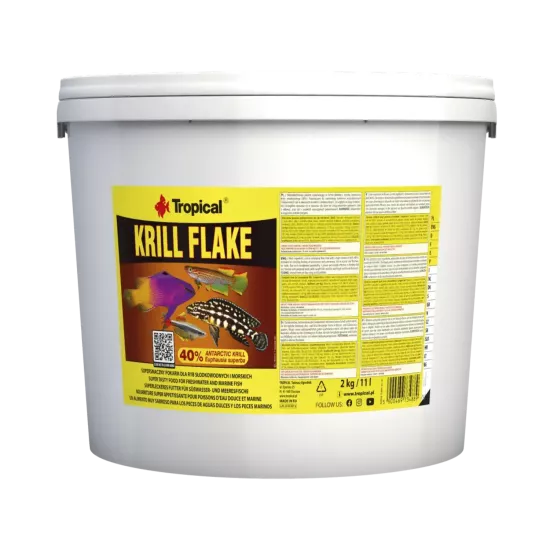 Tropical Krill Flake 2 Kg / 11 L Kova Yem