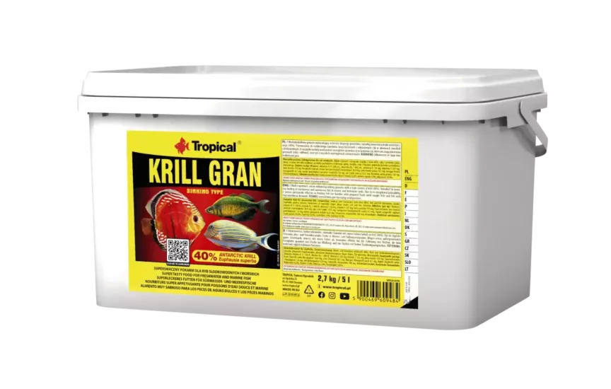 Tropical Krill Gran 2,7 Kg / 5 L Kova Yem