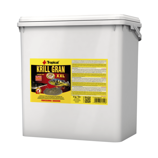 Tropical Krill Gran XXL 5 Kg / 10 L Kova Yem
