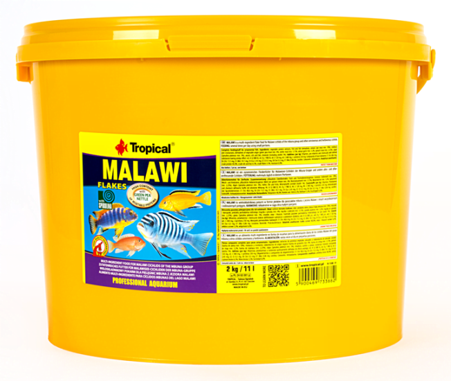 Tropical Malawi Flakes 2 Kg / 11 L Kova Yem