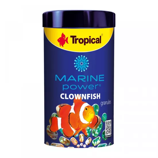 Tropical Marine Power Clownfish 100ml 65Gr Granules Kutu Yem