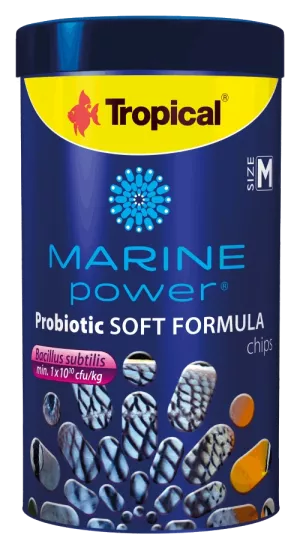 Tropical Marine Power Probiotic Soft Formula M 250ml 130Gr Chips Kutu Yem