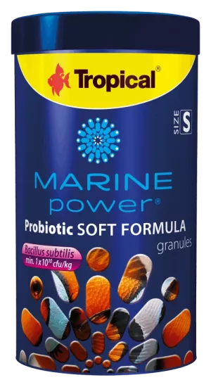 Tropical Marine Power Probiotic Soft Formula S 100ml 60Gr Granules Kutu Yem