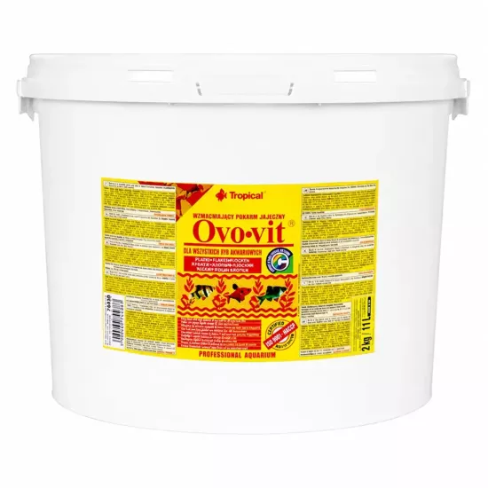 Tropical Ovo-Vit Flakes 2 Kg / 11 L Kova Yem