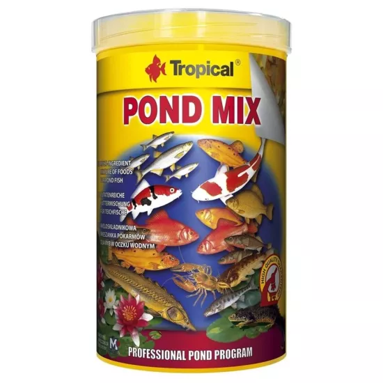 Tropical Pond Mix 1000ml 160Gr Kutu Yem