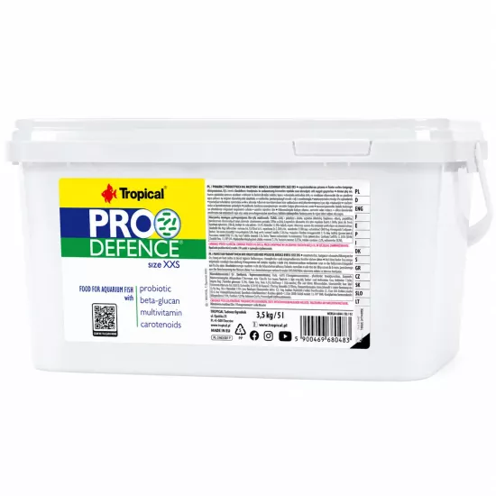 Tropical Pro Defence Size XXS 3,5 Kg / 5 L Kova Yem