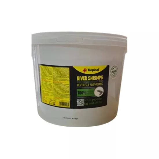 Tropical River Shrimps 1,6 Kg / 11 L Kova Yem