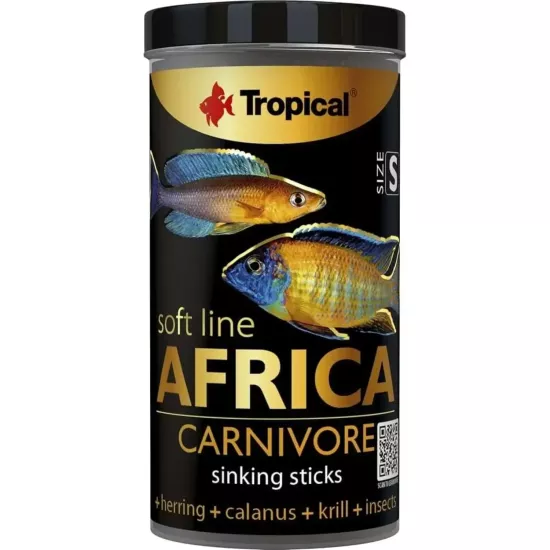 Tropical Soft Line Africa Carnivore Size S Sticks 250ml 150Gr Kutu Yem