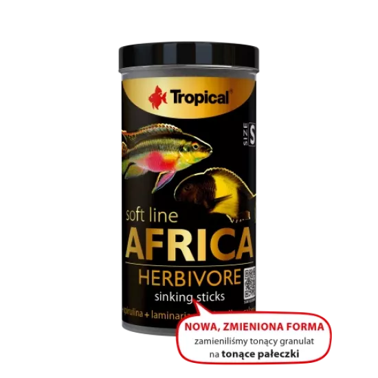 Tropical Soft Line Africa Herbivore Size S Sticks 250ml 150Gr Kutu Yem