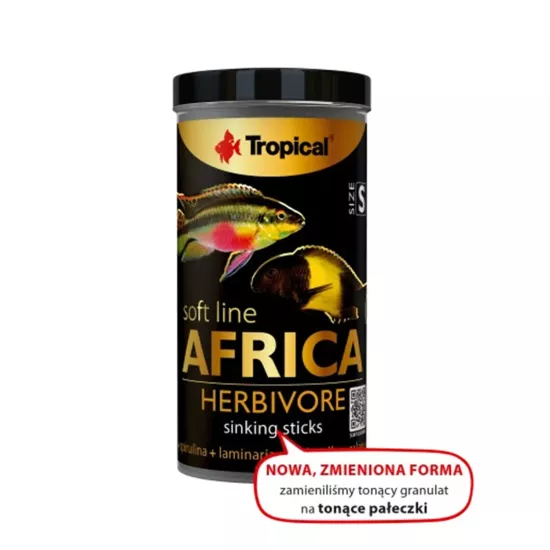 Tropical Soft Line Africa Herbivore Size S Sticks 250ml 150Gr Kutu Yem