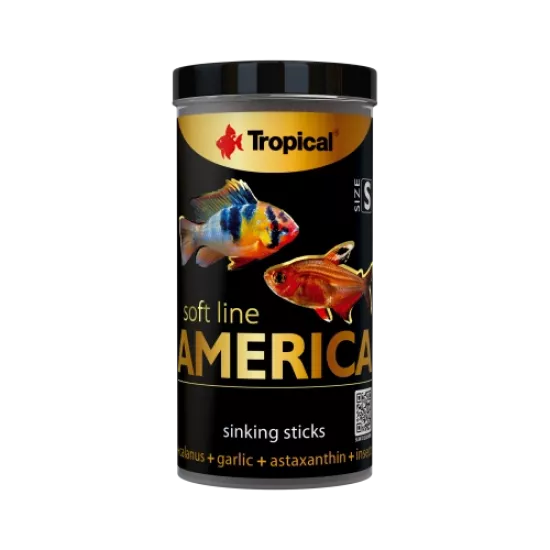 Tropical Soft Line America Size S Sticks 100ml 56Gr Kutu Yem