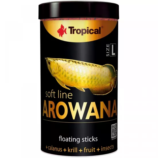 Tropical Soft Line Arowana Size L Sticks 250ml 80Gr Kutu Yem