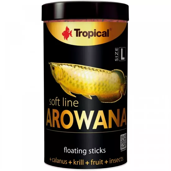 Tropical Soft Line Arowana Size L Sticks 250ml 80Gr Kutu Yem