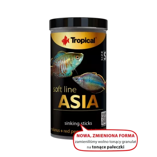 Tropical Soft Line Asia Size S Sticks 250ml 125Gr Kutu Yem