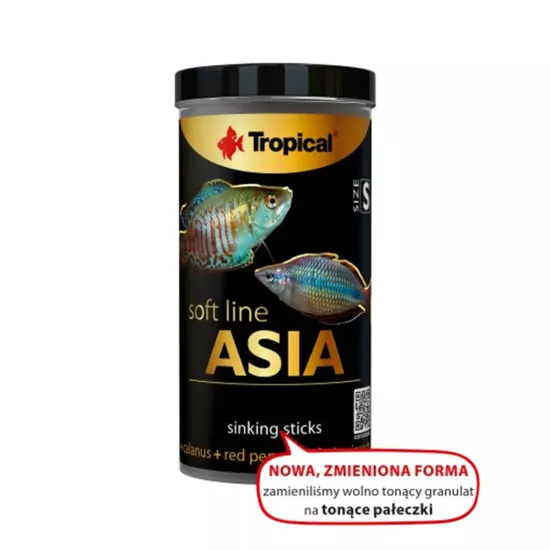 Tropical Soft Line Asia Size S Sticks 250ml 125Gr Kutu Yem