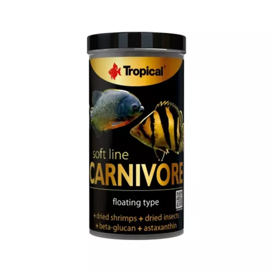 Tropical Soft Line Carnivore 250ml 80Gr Kutu Yem