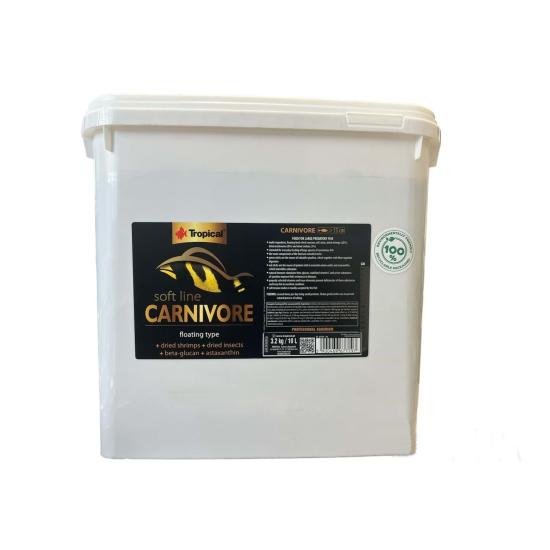 Tropical Soft Line Carnivore 3,2 Kg / 10 L Kova Yem