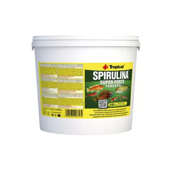 Tropical Super Spirulina Forte Tablets 2 Kg / 3 L Kova Yem