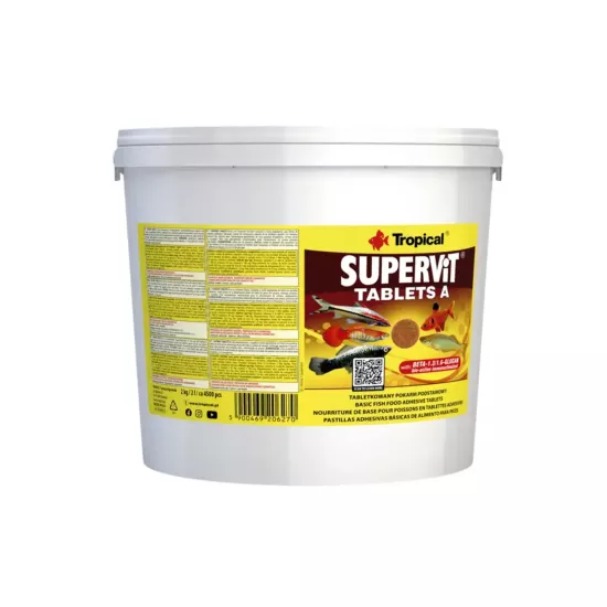 Tropical Supervit Tablets A 2 Kg / 3 L Kova Yem