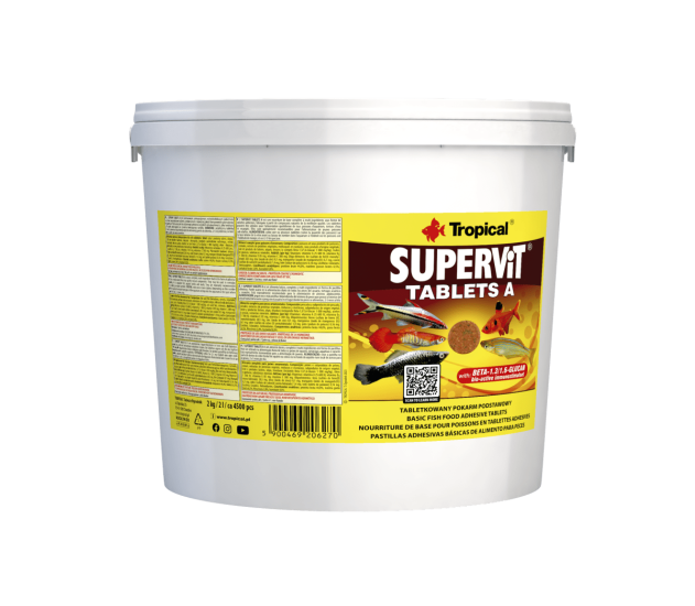 Tropical Supervit Tablets A 2 Kg / 3 L Kova Yem