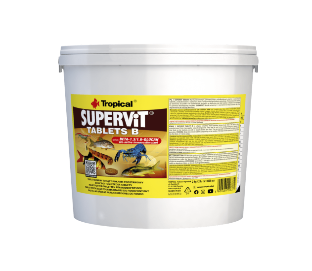 Tropical Supervit Tablets B 2 Kg / 3 L Kova Yem