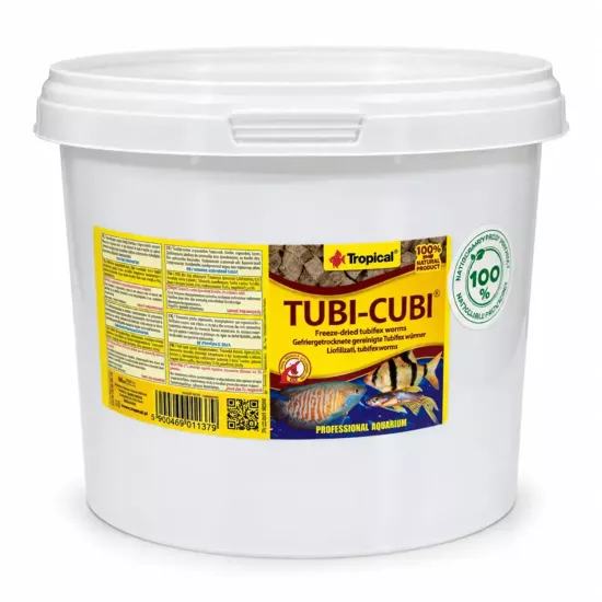 Tropical Tubi Cubi 300 Gr / 3 L Kova Tubifex Yem