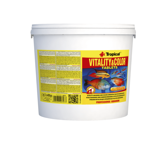 Tropical Vitality Color Tablets 2 Kg / 3 L Kova Yem