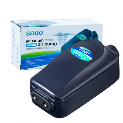 Sobo%20SB-848%20Hava%20Motoru%2012W%202X4,5%20Lt/Min%20Çift%20Çıkış