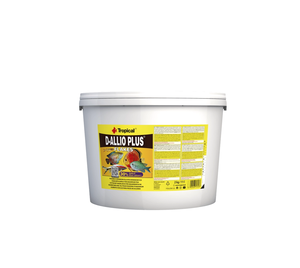 Tropical%20D-Allio%20Plus%20Flakes%20500%20Gr%20Açık%20Balık%20Yemi