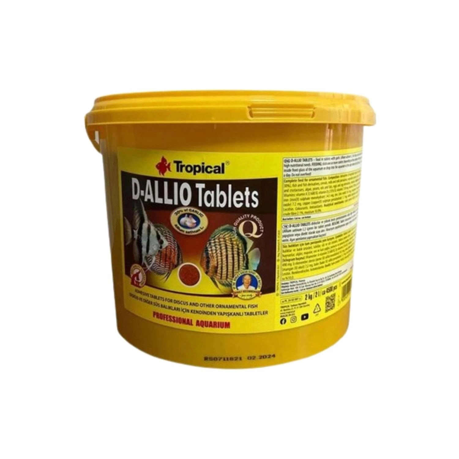 Tropical%20D-Allio%20Tablets%20500%20Adet%20Açık%20Balık%20Yemi