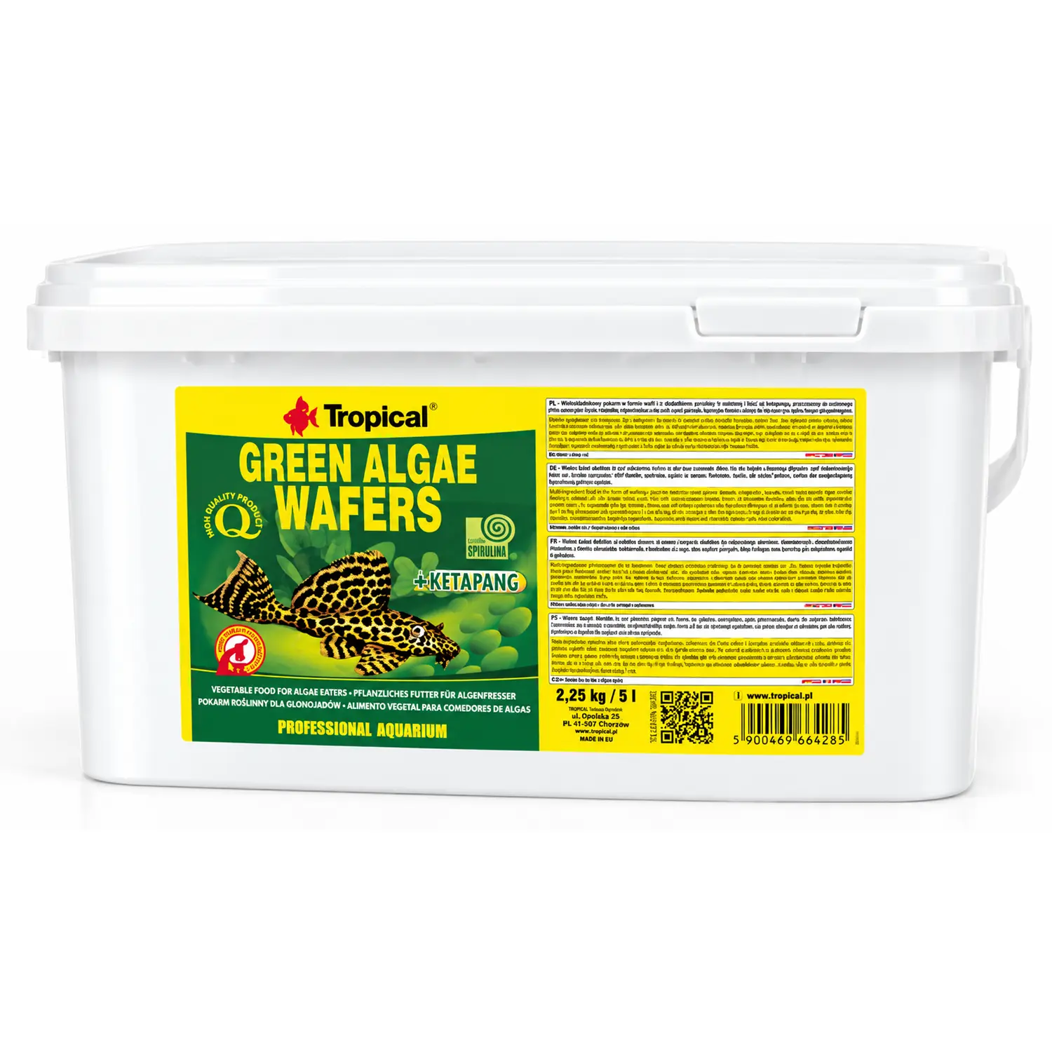 Tropical%20Green%20Algae%20Wafers%2025%20Gram%20Açık
