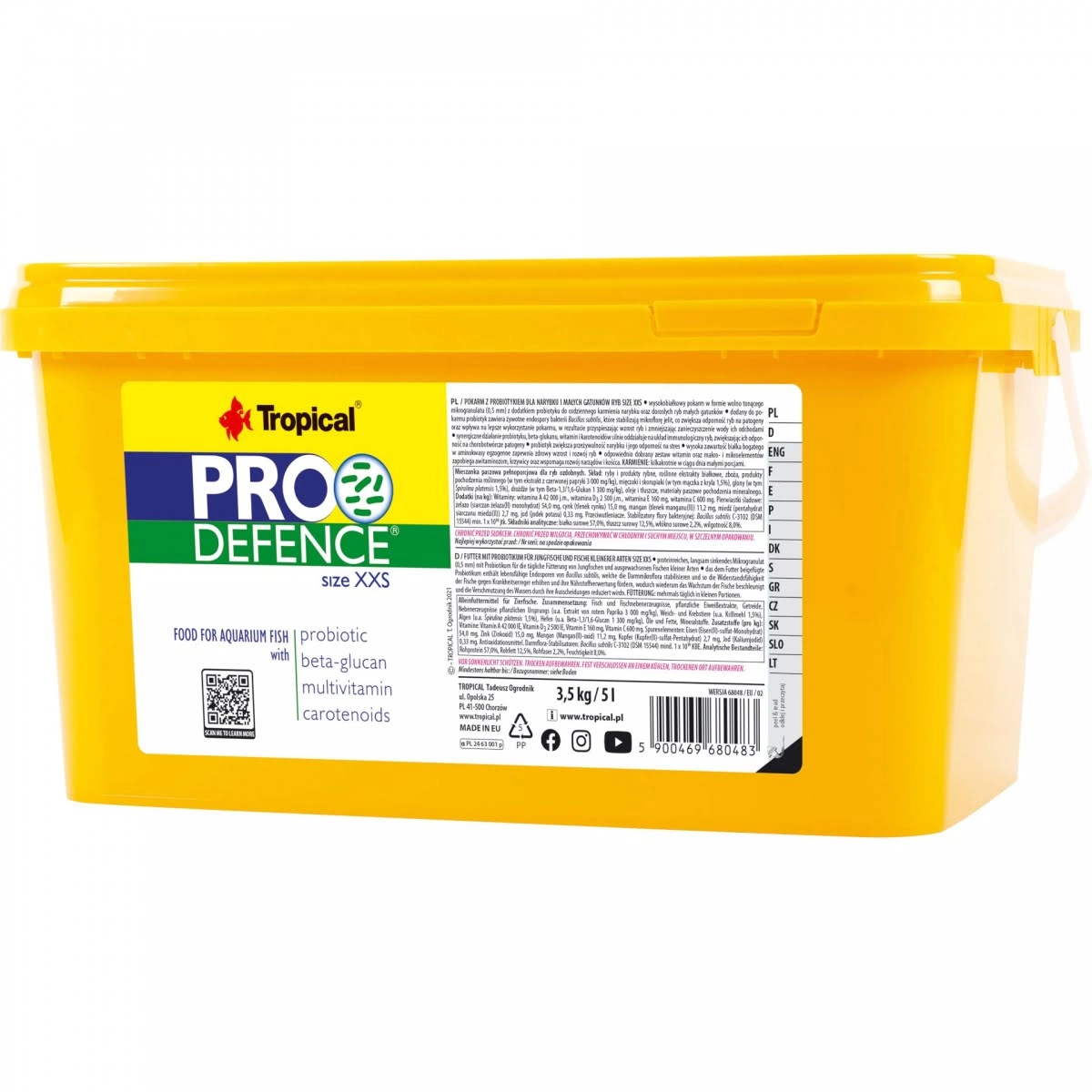 Tropical%20Pro%20Defence%20Size%20XXS%201000%20Gram%20Kovadan%20Bölme