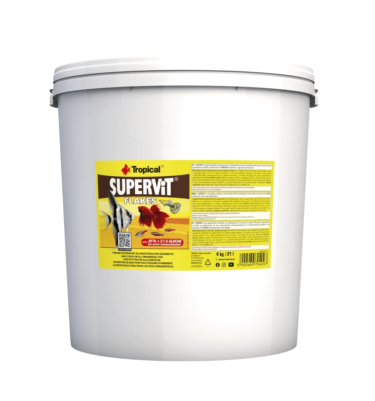 Tropical%20Supervit%20Flakes%20500%20Gr%20Açık%20Balık%20Yemi
