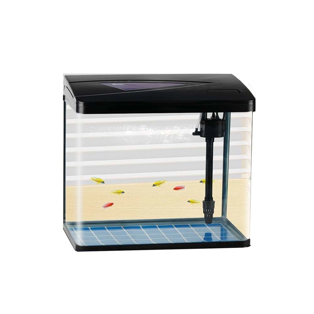 Yee%20YRW-B300%20Komple%20Akvaryum%20Siyah%2031x20x34%20Cm