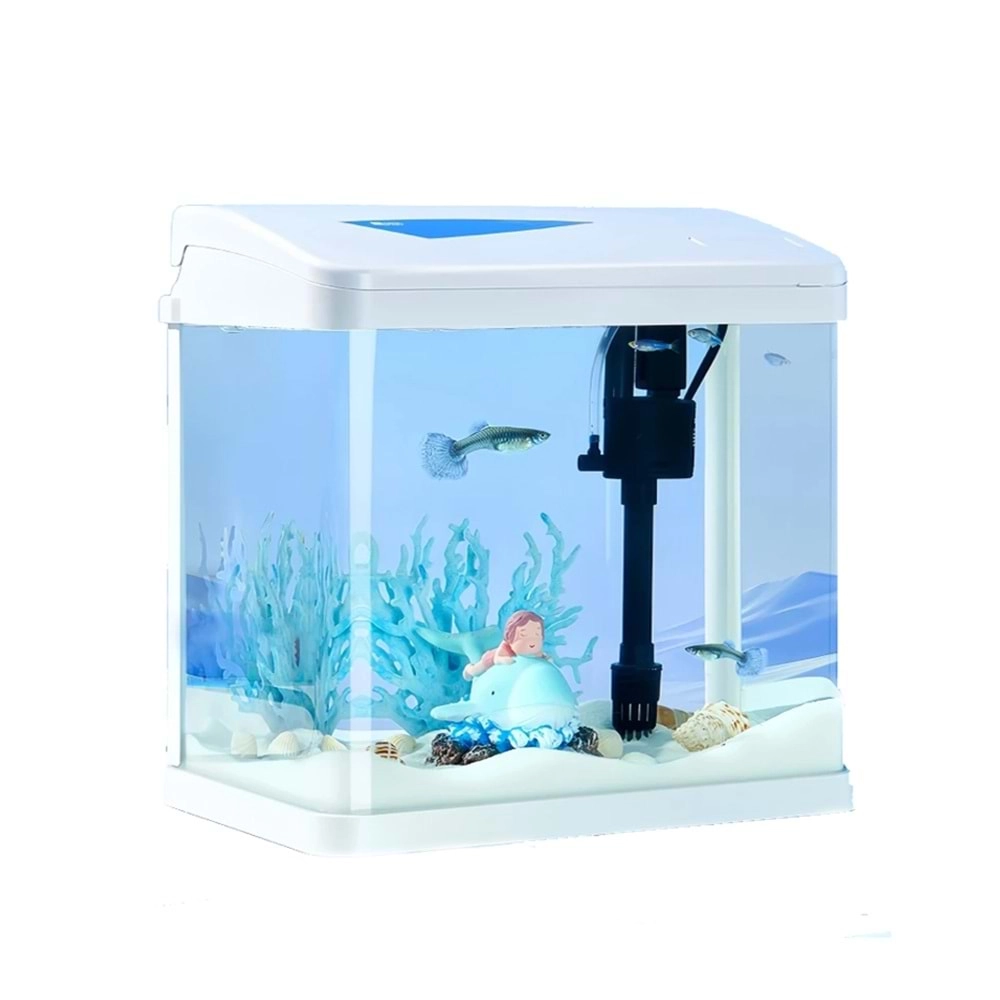 Yee%20YRW-W600%20Komple%20Akvaryum%20Beyaz%2060x35x52%20Cm